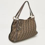 Pre-owned Canvas fendi-bags Fendi Vintage , Brown , Dames