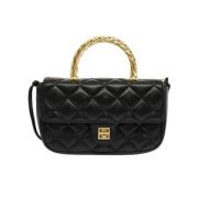 Pre-owned Leather handbags Givenchy Pre-owned , Black , Dames