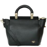 Pre-owned Leather shoulder-bags Givenchy Pre-owned , Black , Dames