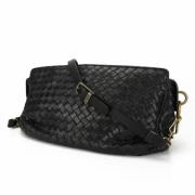 Pre-owned Leather shoulder-bags Bottega Veneta Vintage , Black , Dames