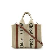 Pre-owned Leather handbags Chloé Pre-owned , Beige , Dames