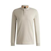 Stijlvol T-shirt voor mannen Hugo Boss , Beige , Heren