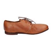 Elegante Vintage Leren Herenschoenen Moma , Brown , Heren