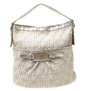 Pre-owned Canvas handbags Givenchy Pre-owned , White , Dames