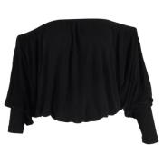 Pre-owned Cotton tops Michael Kors Pre-owned , Black , Dames