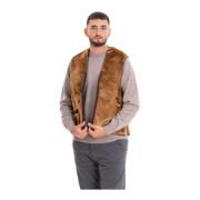 Mouwloos Vest Heren Barbour , Brown , Heren