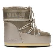 Lage Glans Platinum Icon Laarzen Moon Boot , Beige , Dames