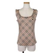 Pre-owned Cotton tops Burberry Vintage , Beige , Dames