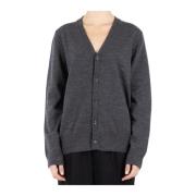 Grijze Wollen Vest Maison Margiela , Gray , Dames