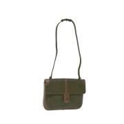 Pre-owned Leather shoulder-bags Givenchy Pre-owned , Green , Dames