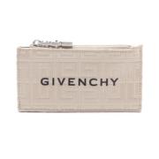 Pre-owned Leather wallets Givenchy Pre-owned , Beige , Dames