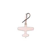 Leren Dames Sleutelhanger Accessoires Trussardi , Pink , Dames