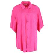 Pre-owned Fabric tops Balenciaga Vintage , Pink , Dames