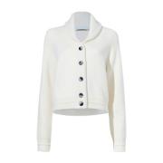 Gebreide Cardigan Trui Wit Proenza Schouler , White , Dames