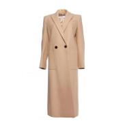 Pre-owned Wool outerwear Givenchy Pre-owned , Beige , Dames