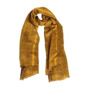 Gedrukte Sjaal Accessoires Trussardi , Yellow , Heren