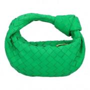 Pre-owned Leather handbags Bottega Veneta Vintage , Green , Dames