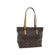 Pre-owned Canvas louis-vuitton-bags Louis Vuitton Vintage , Brown , Da...