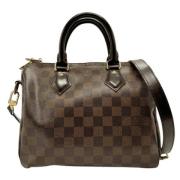 Pre-owned Canvas louis-vuitton-bags Louis Vuitton Vintage , Brown , Da...