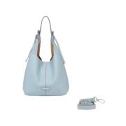 Elsa Array Large Schoudertas Gianni Chiarini , Blue , Dames