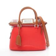 Pre-owned Fabric handbags Maison Margiela Pre-owned , Red , Dames