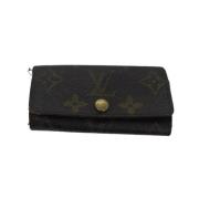 Pre-owned Canvas key-holders Louis Vuitton Vintage , Brown , Dames