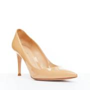 Pre-owned Leather heels Gianvito Rossi Pre-owned , Beige , Dames