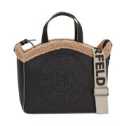 Tassen Karl Lagerfeld k/circle sp sm tote shearling 246w3084 Karl Lage...