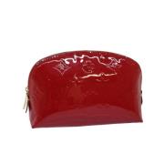 Pre-owned Leather louis-vuitton-bags Louis Vuitton Vintage , Red , Dam...