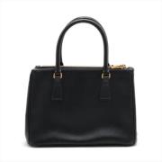 Pre-owned Leather handbags Prada Vintage , Black , Dames