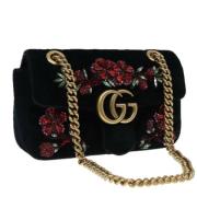 Pre-owned Fabric gucci-bags Gucci Vintage , Black , Dames