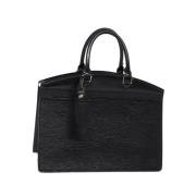 Pre-owned Leather louis-vuitton-bags Louis Vuitton Vintage , Black , D...