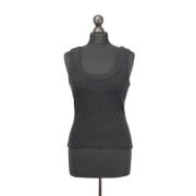 Pre-owned Cotton tops Alexander Wang Pre-owned , Black , Dames