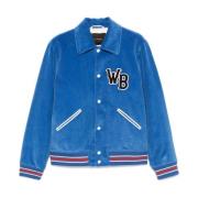 Blauwe Homecoming Varsity Jas Wales Bonner , Blue , Heren