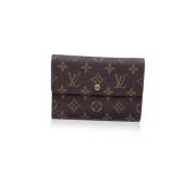 Pre-owned Canvas wallets Louis Vuitton Vintage , Brown , Dames