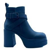 Blauwe Angela Laarzen Herfst Winter 2024/2025 Replay , Blue , Dames