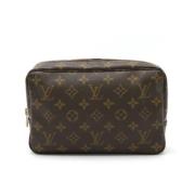 Pre-owned Canvas louis-vuitton-bags Louis Vuitton Vintage , Brown , Da...