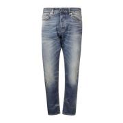 Tokyo Slim Blauwe Jeans Haikure , Blue , Heren