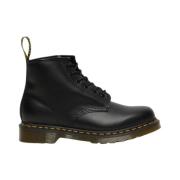 Leren enkellaars Dr. Martens , Black , Dames