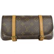 Pre-owned Canvas louis-vuitton-bags Louis Vuitton Vintage , Brown , Da...