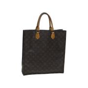 Pre-owned Canvas handbags Louis Vuitton Vintage , Brown , Dames