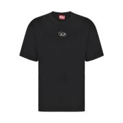 Stijlvolle T-shirts en Polos Diesel , Black , Heren