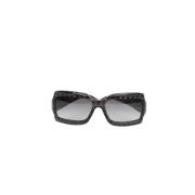 Pre-owned Plastic sunglasses Chanel Vintage , Black , Dames