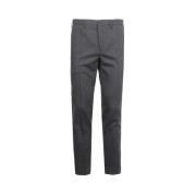 Grijze Wollen Broek Incotex , Gray , Heren