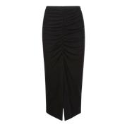 Zwarte Wollen Rok Diane Von Furstenberg , Black , Dames