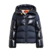 Korte Navy Blue Donsjas Parajumpers , Blue , Dames