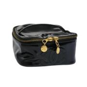 Pre-owned Leather chanel-bags Chanel Vintage , Black , Dames