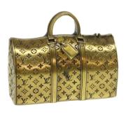 Pre-owned Canvas louis-vuitton-bags Louis Vuitton Vintage , Green , Da...