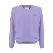 Regent Lamswol Heren Trui MC2 Saint Barth , Purple , Heren