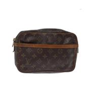 Pre-owned Canvas louis-vuitton-bags Louis Vuitton Vintage , Brown , Da...